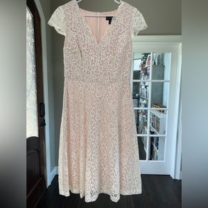 Super cute white lace dress